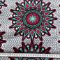 Preview: Afrikanischer Wax Print Stoff Baumwolle RED STAR | Meterware