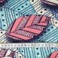 Preview: Afrikanischer Wax Print Stoff Baumwolle BEAUTIFUL LEAVES | Meterware