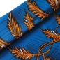 Preview: Afrikanischer Wax Print Stoff Baumwolle ORANGE LEAVES | Meterware