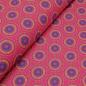Preview: PINK DANDELION Afrikanischer Shweshwe Stoff