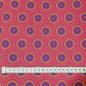 Preview: PINK DANDELION Afrikanischer Shweshwe Stoff