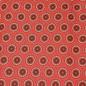 Preview: RED DANDELION-Afrikanischer-Shweshwe-Stoff-