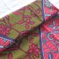 Preview: Afrikanischer Wax Print Stoff Baumwolle ROSE ORCHID | Meterware