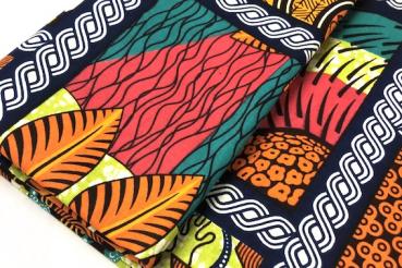 RAINBOW-MEMORY-Waxprint Stoff