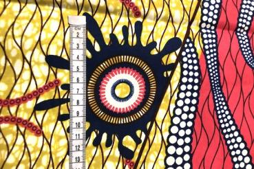 Preview: SNAKE-IN-PARADISE Waxprint Stoff