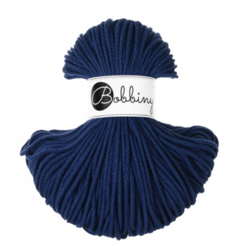 Bobbiny Flechtkordel 3 mm - Blue Ink