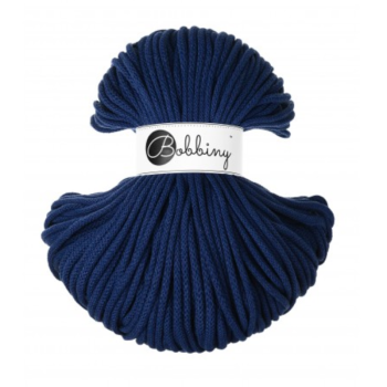 Bobbiny Flechtkordel 5 mm - Ink Blue