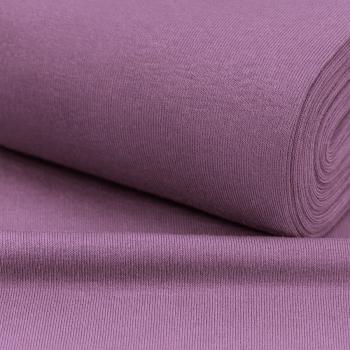 Bündchenstoff Alt Flieder