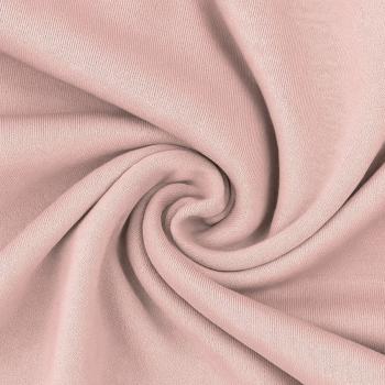 Bündchenstoff Nude Rosa