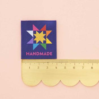 Preview: Bekleidungsetiketten aus Bio-Baumwolle | Quilt-Stern
