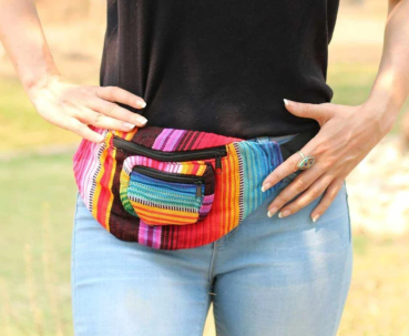 MULTICOLOR-Bauchtasche