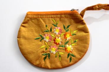 ORANGE FLOWERS Portemonnaie