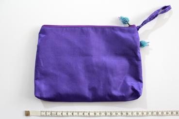 Preview: PURPLE SPARKLING FLOWERS Portemonnaie