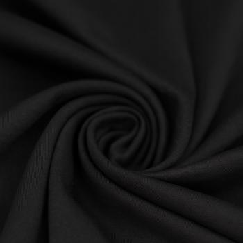 Punto di Milano Jersey Viskose  - Schwarz | Meterware