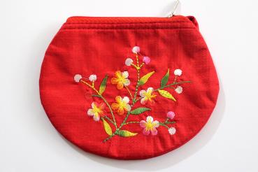 RED FLOWERS Portemonnaie