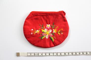 Preview: RED FLOWERS Portemonnaie