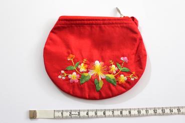 Preview: RED FLOWERS Portemonnaie