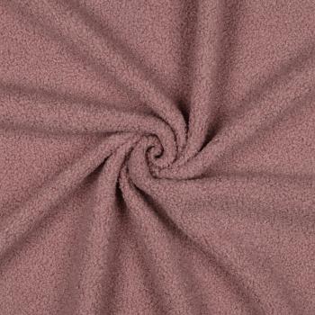 Preview: Teddyplüsch / Polarfleece Doubleface – Rosa