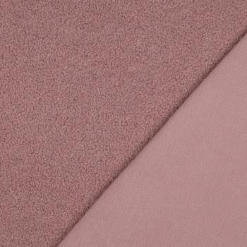 Teddyplüsch / Polarfleece Doubleface – Rosa