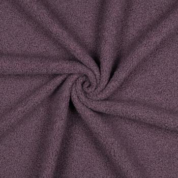 Preview: Teddyplüsch / Polarfleece Doubleface – Violett