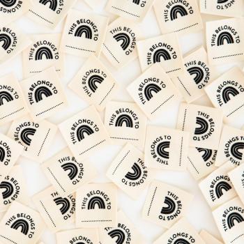 Preview: Kleideretiketten aus Bio-Baumwolle | This Belongs