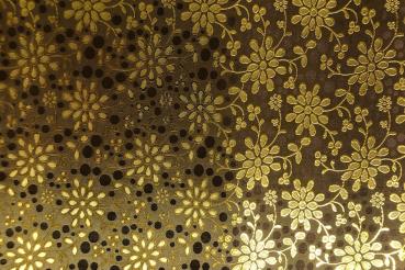 YELLOW-PETALS Afrikanisches Kopftuch