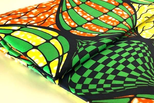 GREEN-BALLOON waxprint