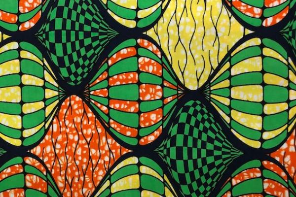 GREEN-BALLOON waxprint