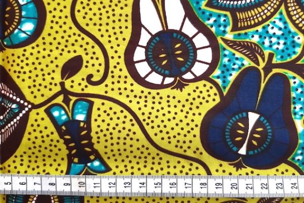 GREEN PEARS waxprint