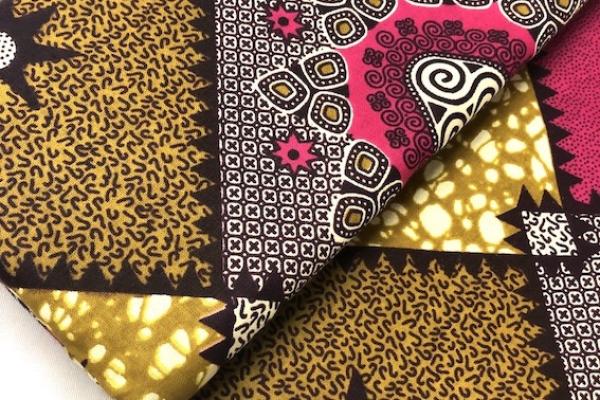 ORIENTAL-MOSAIC-Waxprint Stoff