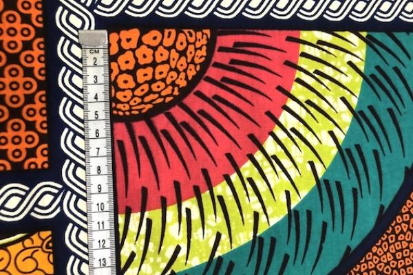 RAINBOW-MEMORY-Waxprint Stoff