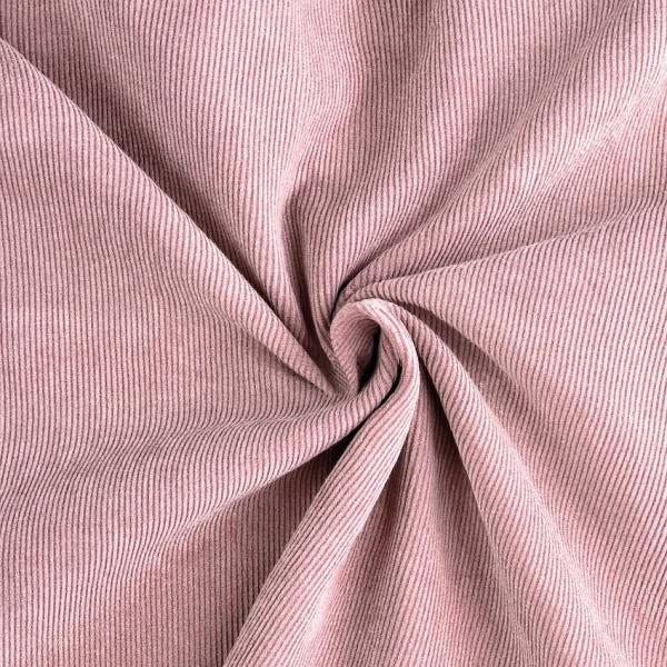 Babycord Stretch Baumwolle - Altrosa | Meterware