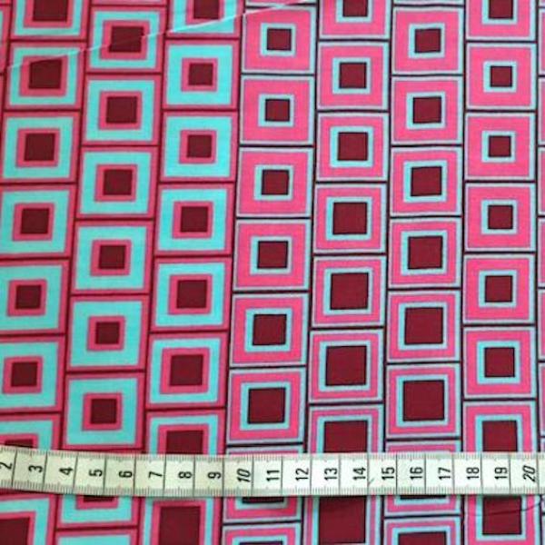 Afrikanischer Wax Print Stoff Baumwolle DISCO FEVER | Meterware