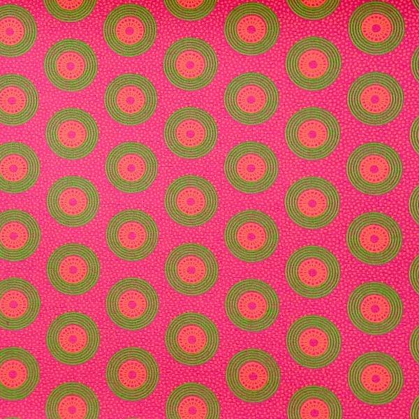 DISCO-PINK-DOTS-Afrikanischer-Shweshwe-Stoff-