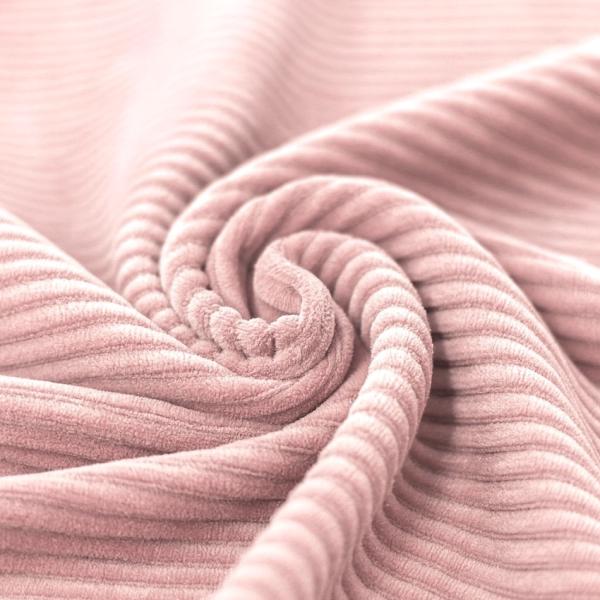 Nicki Breitcord Jersey Stoff Alt Rosa