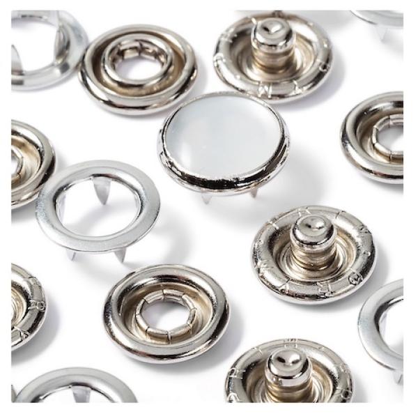 Prym Druckknöpfe "Jersey Perlmutt" - Ø 12 mm - 6 Stück