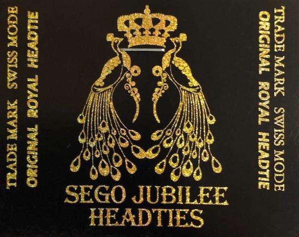 COLORFUL Afrikanisches Kopftuch * SEGO JUBILEE *