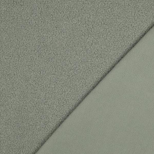 Teddyplüsch/Polarfleece Doubleface – Altmint