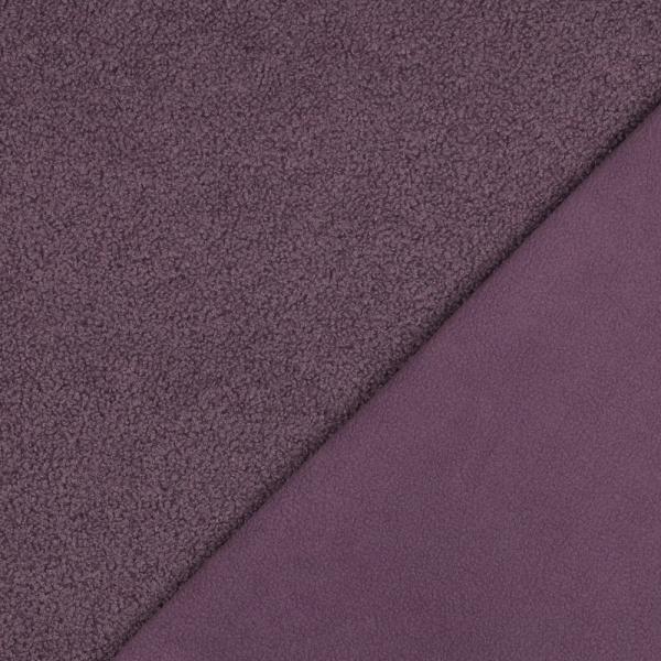 Teddyplüsch / Polarfleece Doubleface – Violett