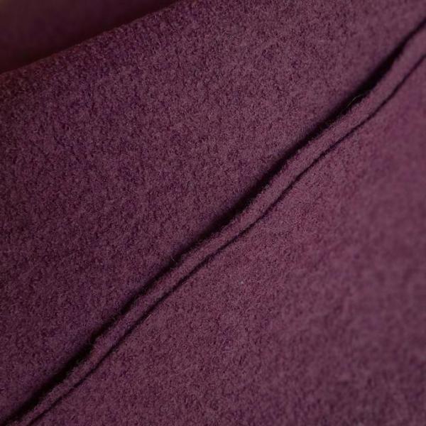 Wollwalk Bordeaux aus Schurwolle