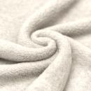 Baumwollfleece Sherpa Hellbeige Melange | Meterware