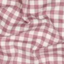 Flanell Baumwolle – Mauve Karo | Meterware