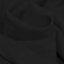 French Terry - Sommersweat Baumwolle - Schwarz | Meterware