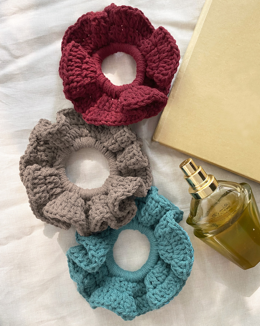 Scrunchies aus Friendly Garn von Bobbiny